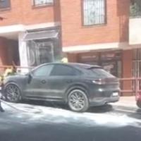 Video / Na Džidžikovcu zapaljen Porsche