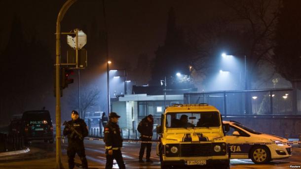 Podgorica: U toku rad na identifikaciji napadača na Ambasadu SAD
