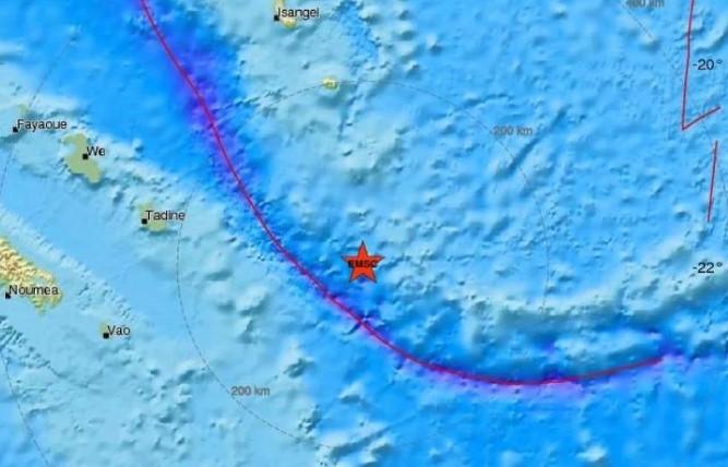 Južni Pacifik pogodio zemljotres jačine 7 stepeni po Rihteru, oglašen alarm za cunami