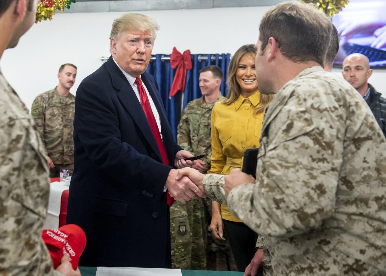 Donald Tramp stigao u prvu posjetu Iraku