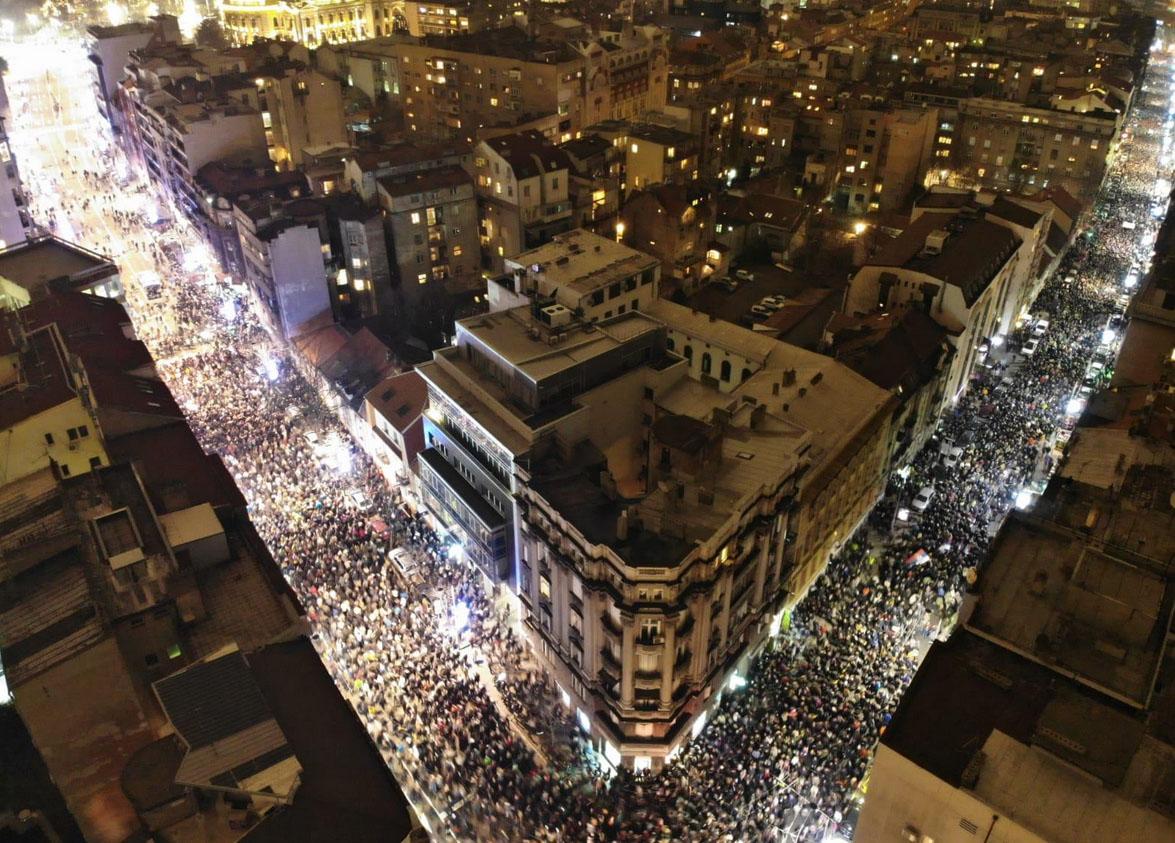 Novi protest „Jedan od pet miliona“ u Beogradu