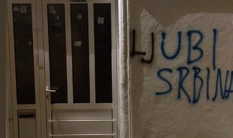 Zadranin popravio idiotski grafit "Ubi Srbina" pa dobio krivičnu prijavu