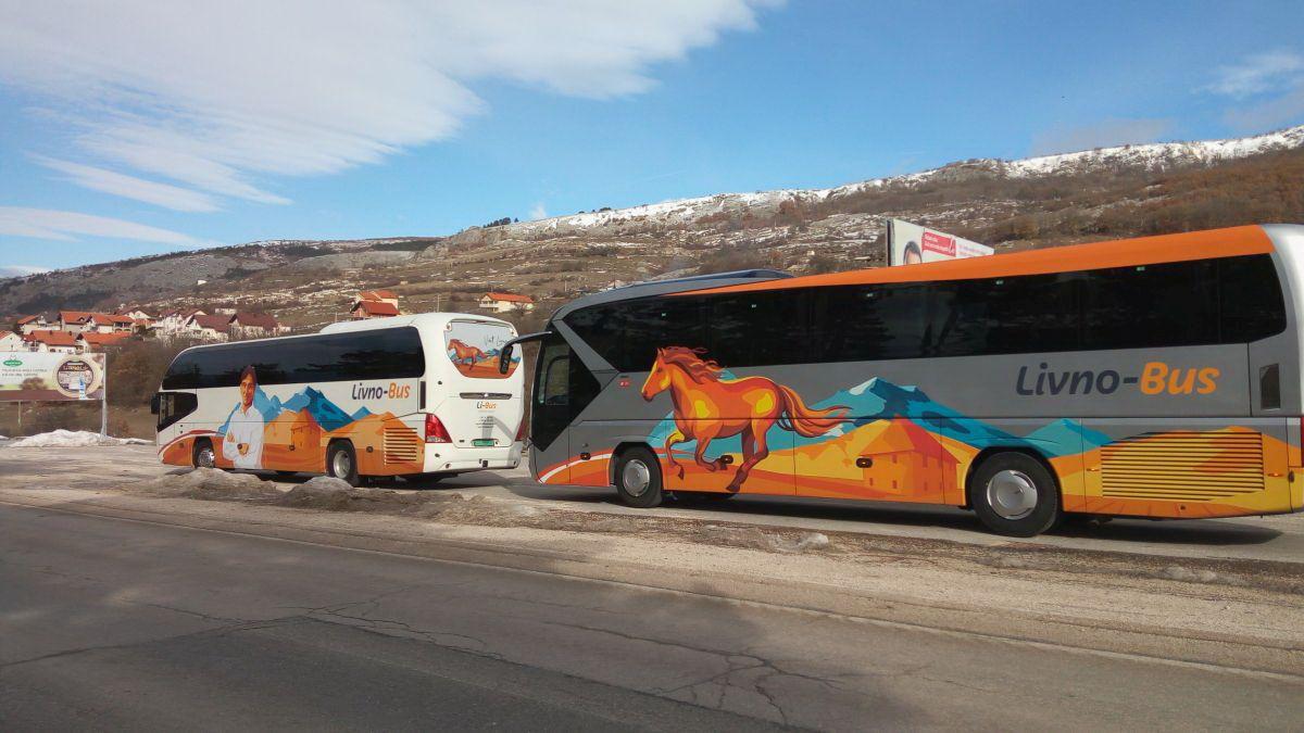 Brendirani autobusi „Livno-busa“ - Avaz