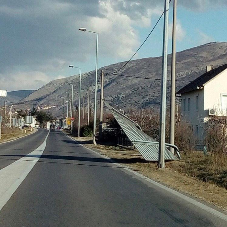 Vjetar poharao Hercegovinu - Avaz