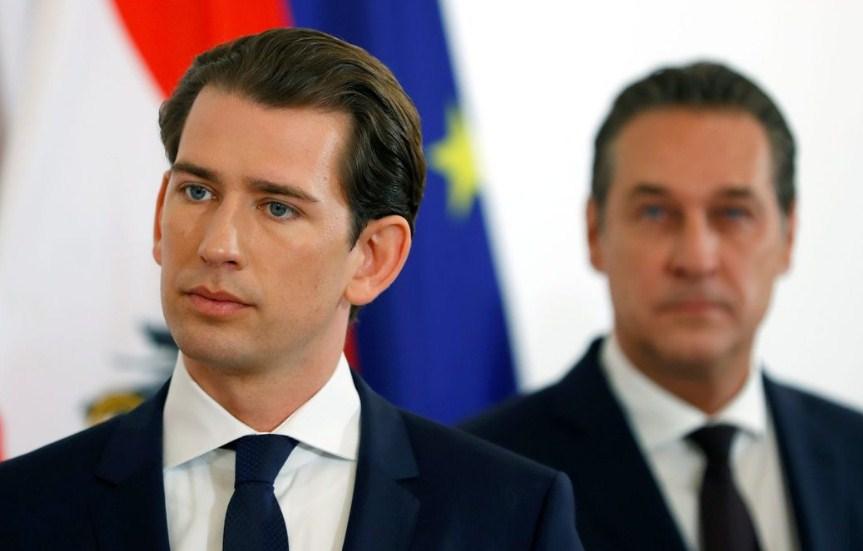 Nakon skandala u Austriji: Kurz raskida saradnju sa Štraheom