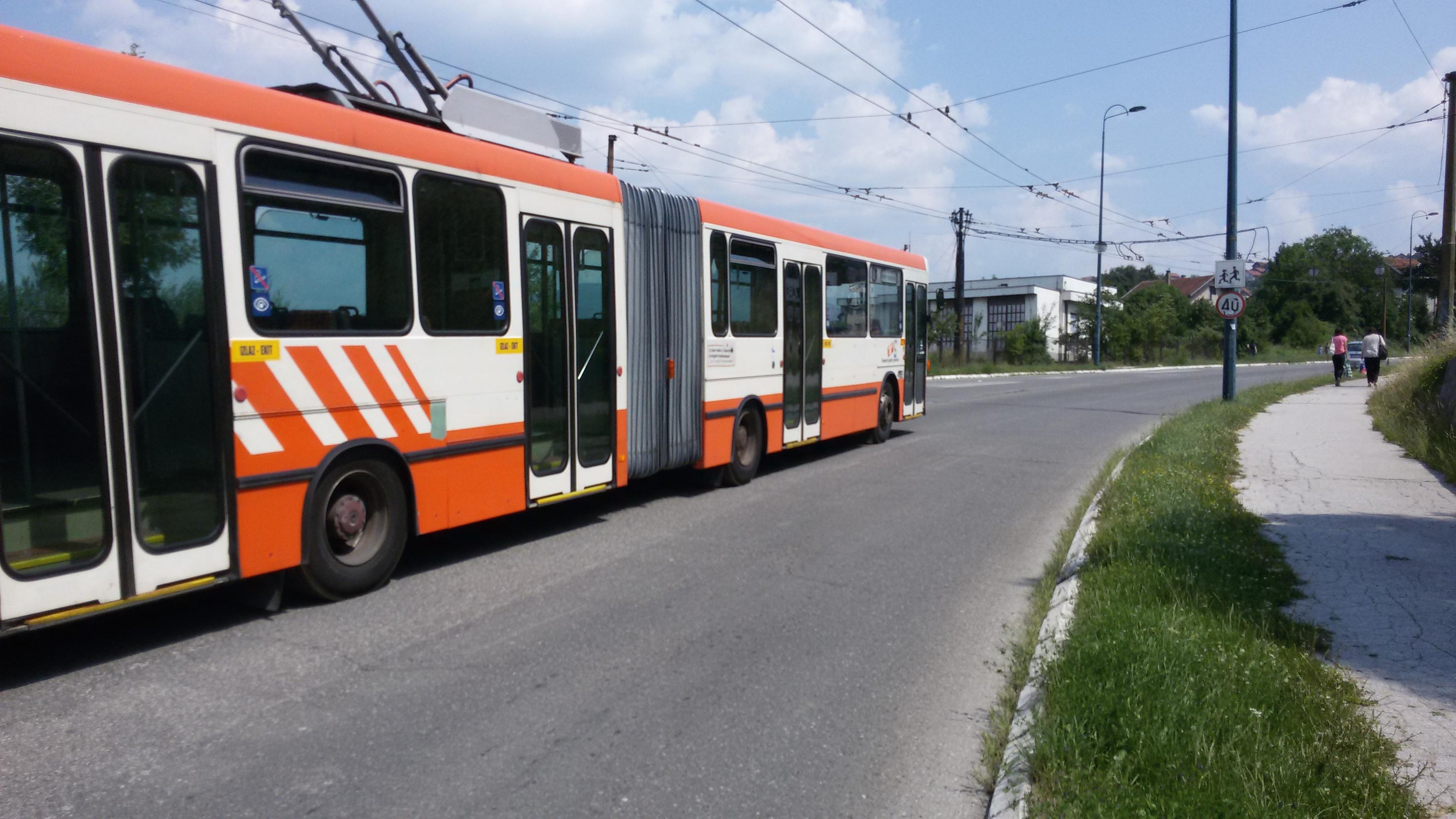 Naredna tri dana trolejbusi neće ići prema Trgu Austrije i Jezeru: Pročitajte zašto