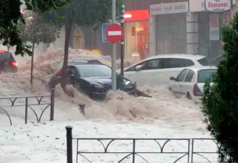 Potop u Madridu: Izgledalo je kao da se nebo srušilo