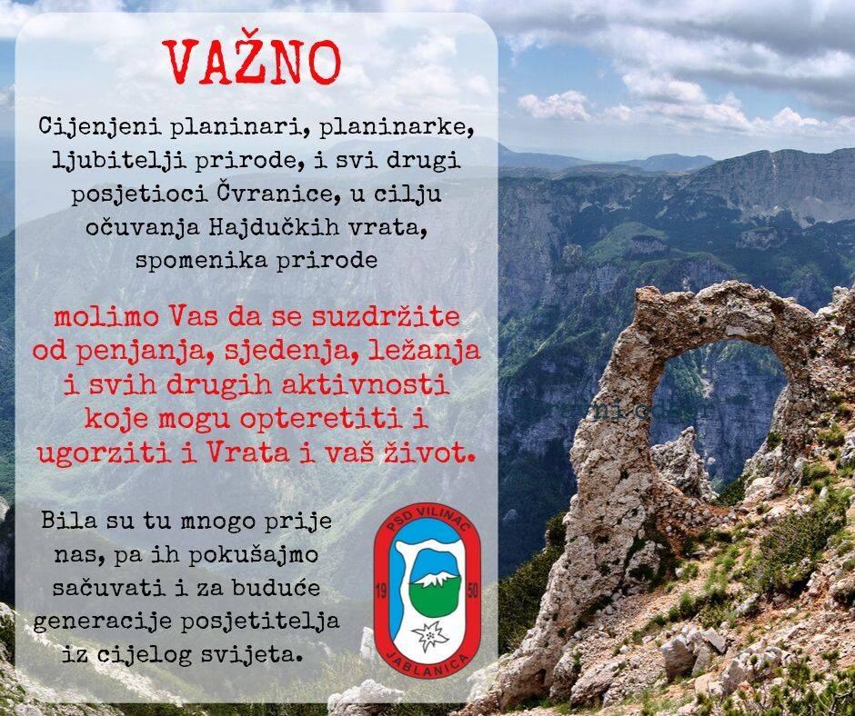 Apel iz Planinskog društva "Vilinac" Jablanica - Avaz