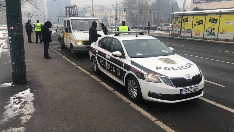 Na terenu zbog zagađenja zraka: Sarajevski policajci upozorili 27 vozača