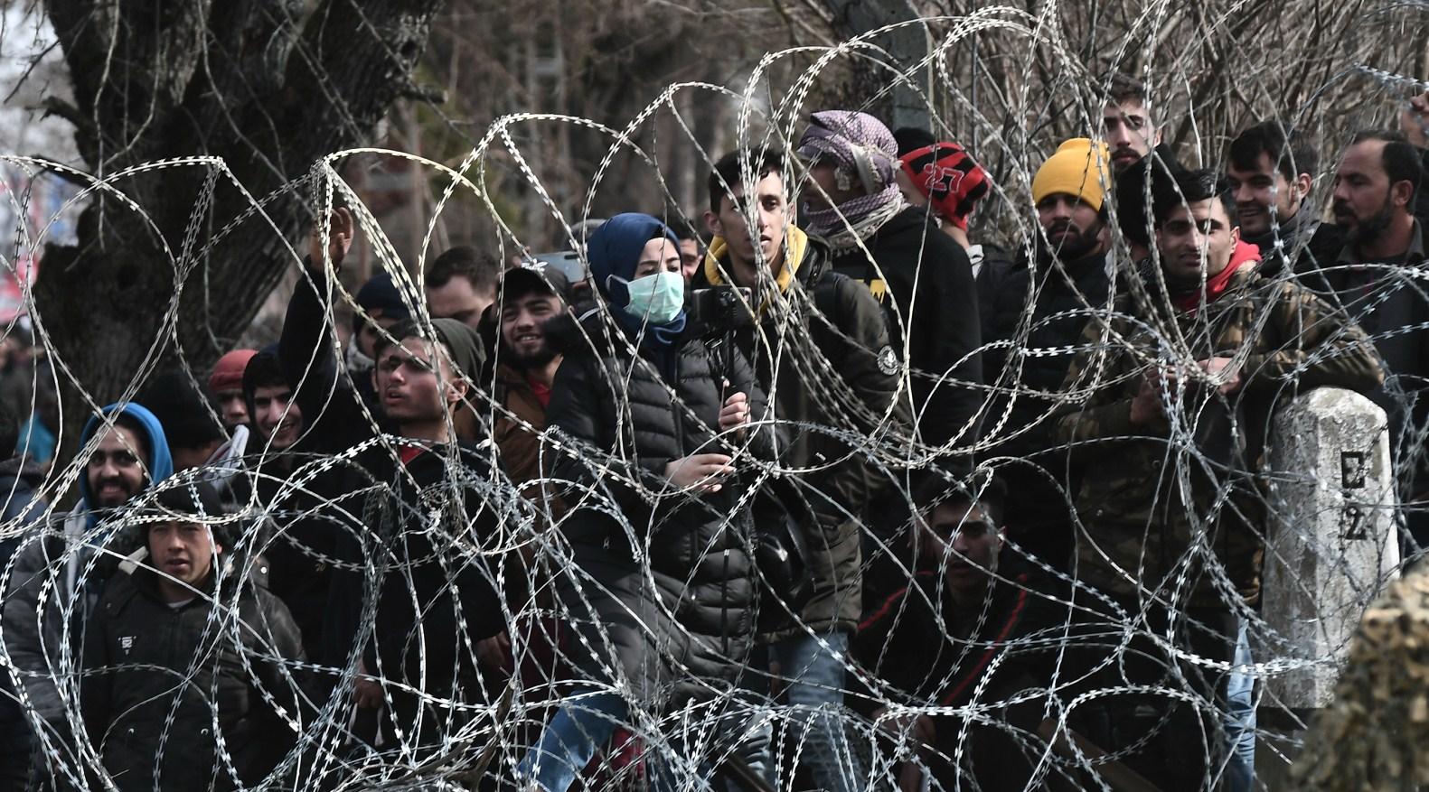 Migranti na granici Grčke - Avaz