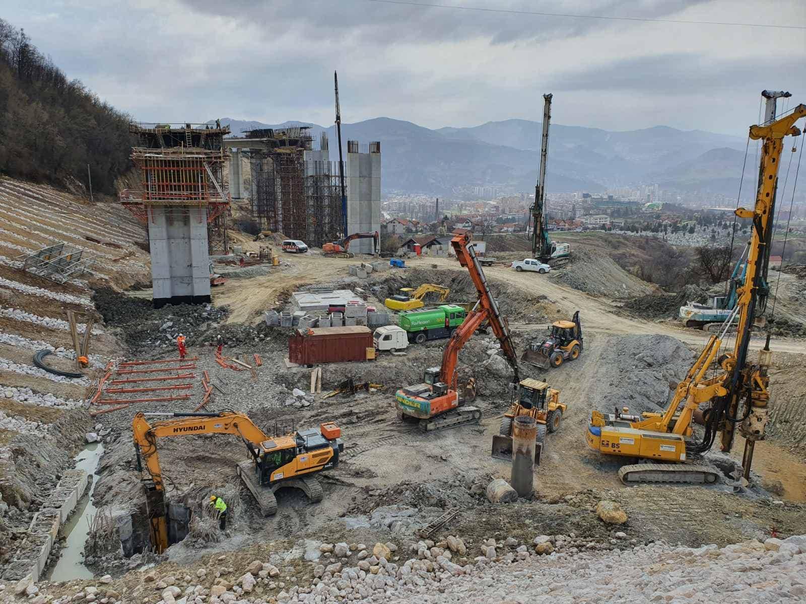 Adnan Terzić: Sva gradilišta na Koridoru 5C u pogonu, 1.100 radnika radi punim kapacitetom