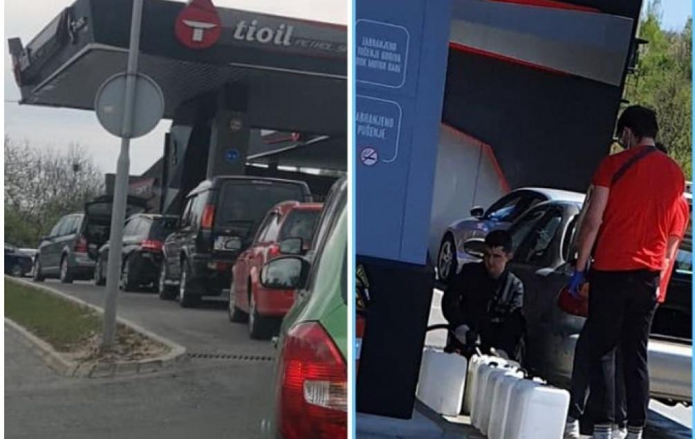 Pumpa "Tioil": Građani gorivo točili u kanistere - Avaz