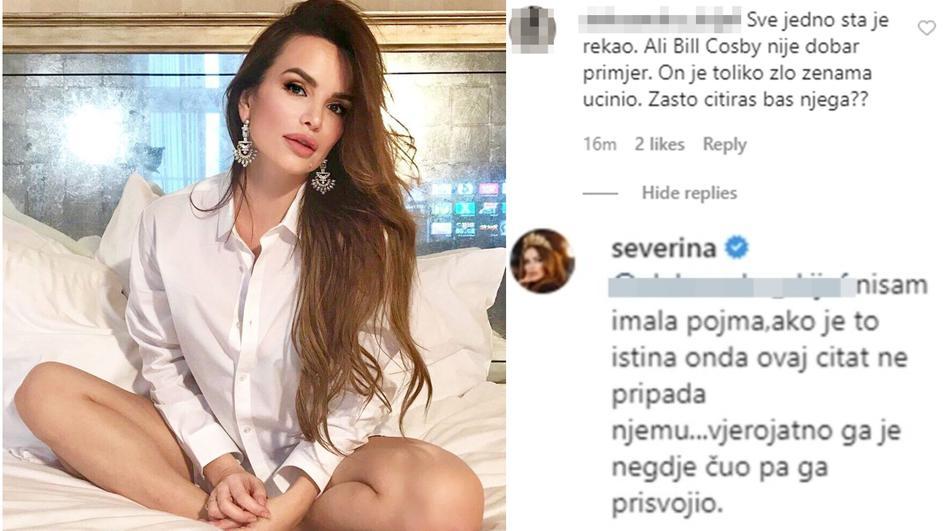 Severina: Nije bila upoznata s Kozbijevom prošlošću - Avaz