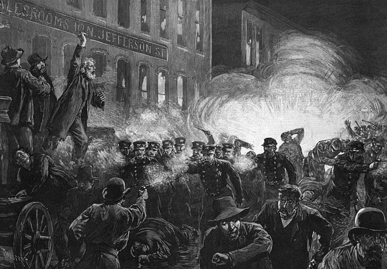 Ilustracija protesta u Čikagu, 1886. godine - Avaz