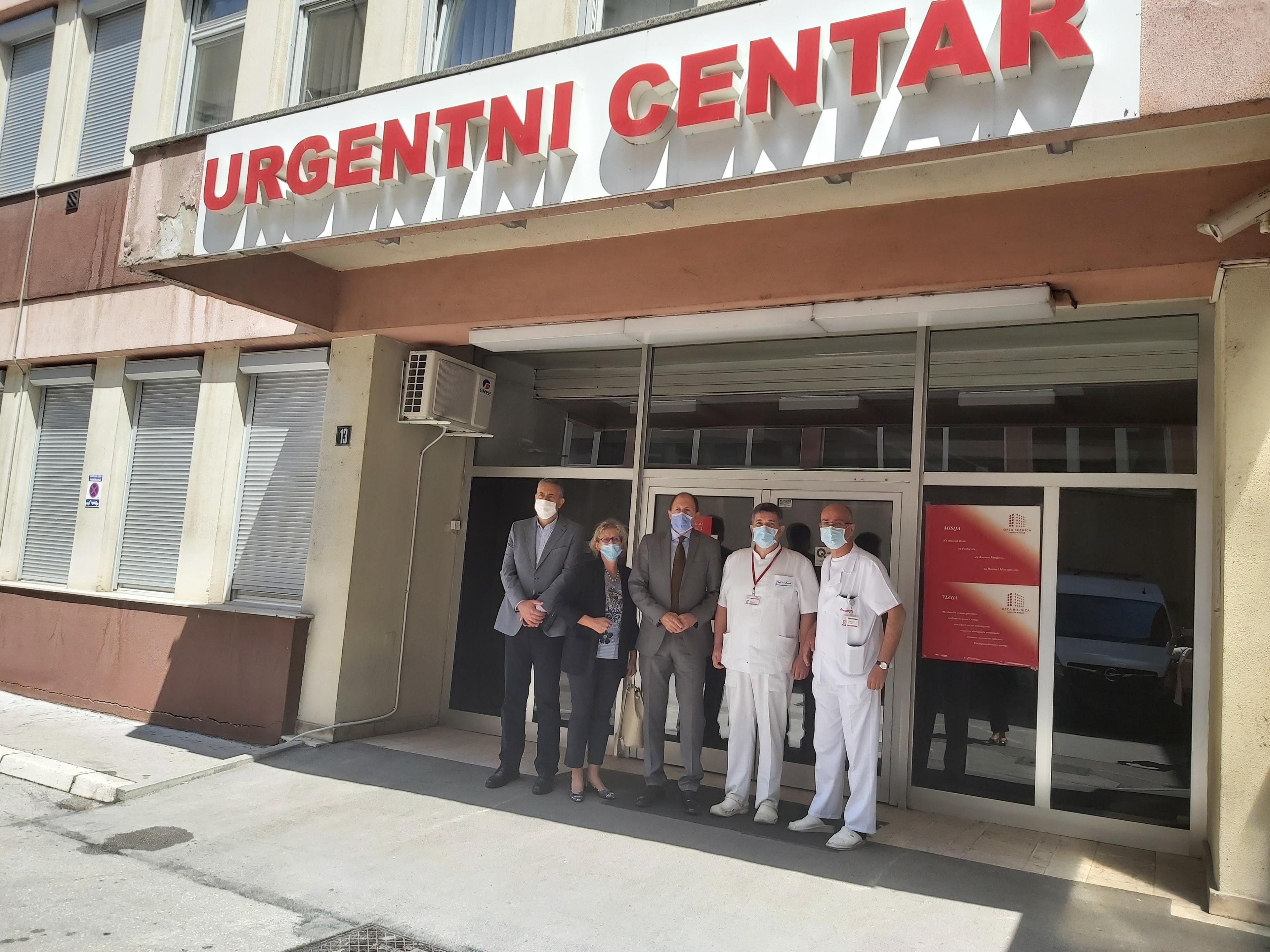 Premijer Nenadić obišao Urgentni centar Opće bolnice "Prim. dr. Abdulah Nakaš" - Avaz