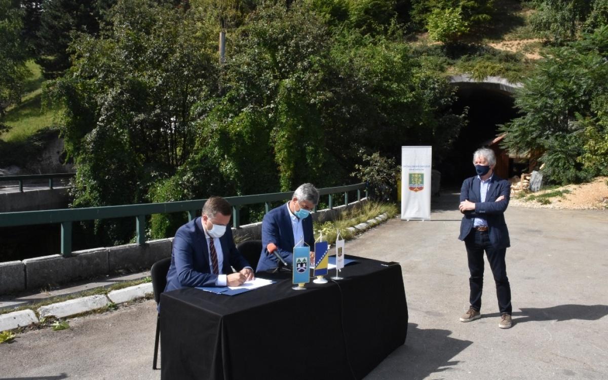 Uskoro počinje sanacija tunela na Ciglanama: Ajnadžić i Skaka potpisali sporazum
