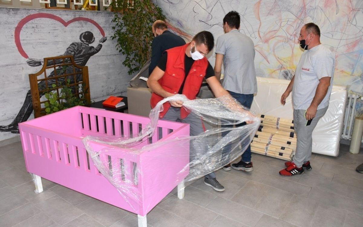 Općina Centar donirala krevete i madrace za štićenike Dječijeg doma na Bjelavama - Avaz