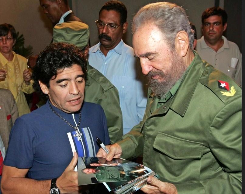 Maradona i Fidel Kastro - Avaz