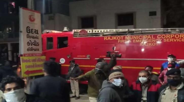 Gujarat: 5 COVID-19 patients killed as fire breaks out at Rajkot hospital - Avaz