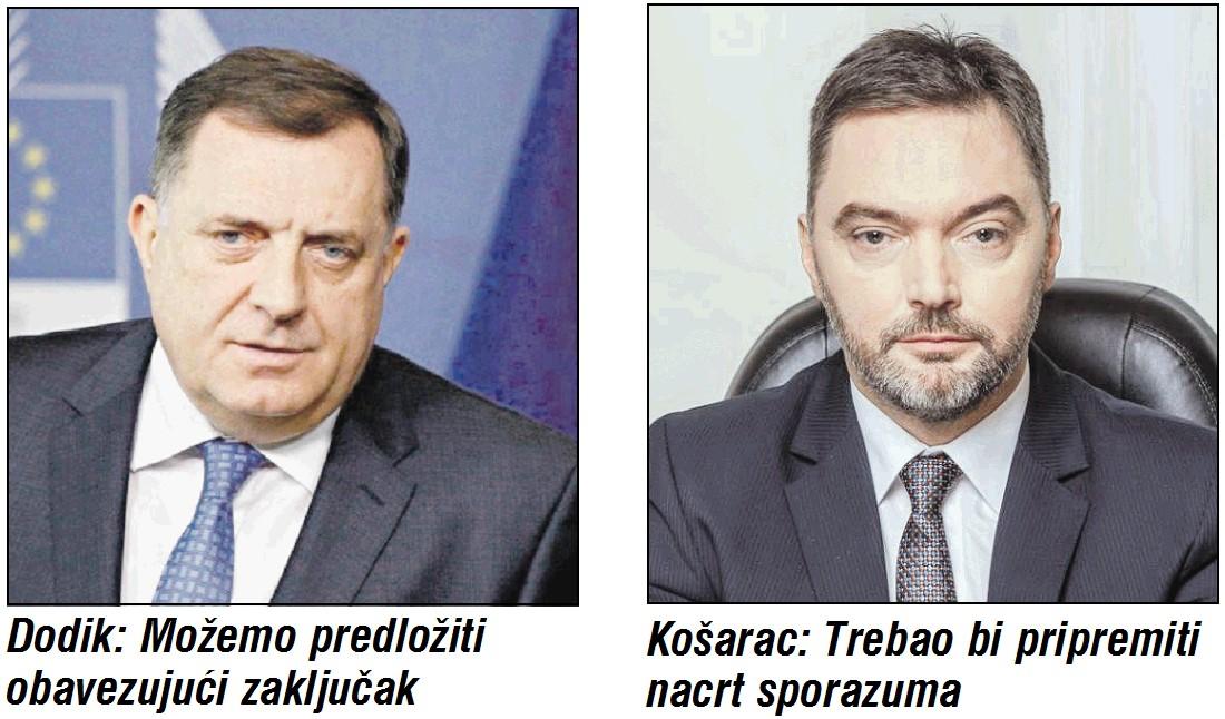 Milorad Dodik i Staša Košarac - Avaz