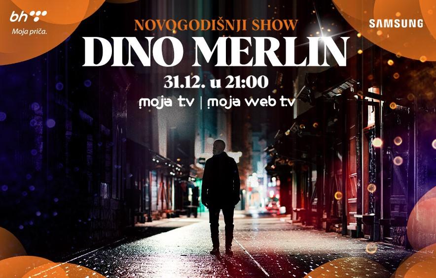 Prvi virtuelni koncert Dine Merlina ekskluzivno na Moja TV i Moja webTV , premijera dvije nove pjesme