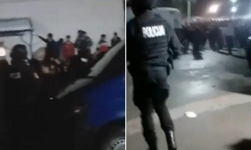 Video dramatičnog sukoba migranata i policije u kampu u Blažuju