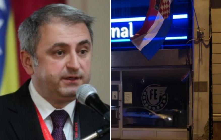 Ambasador Ivan Sabolić: Policija će pronaći počinitelje, zastava Hrvatske je netaknuta