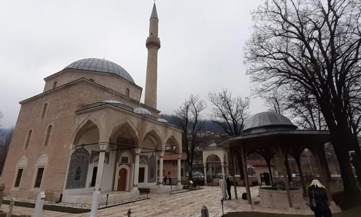 An unknown person fired shots and damaged the minaret of Aladža Mosque in Foča