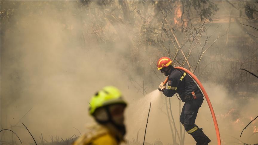 Grčki vatrogasci se sa pojačanjima bore protiv velikih požara, 1.000 ljudi evakuirano