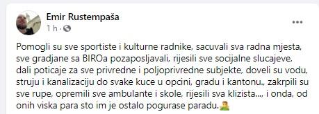 Komentar Emira Rustempašića - Avaz