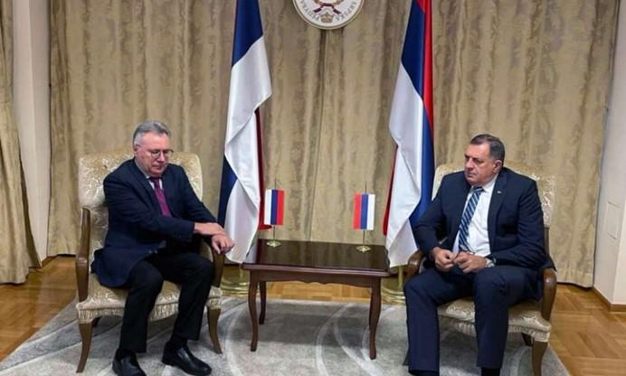 Dodik s ruskim ambasadorom u Istočnom Sarajevu: RS ostaje privržena izvornom Dejtonu