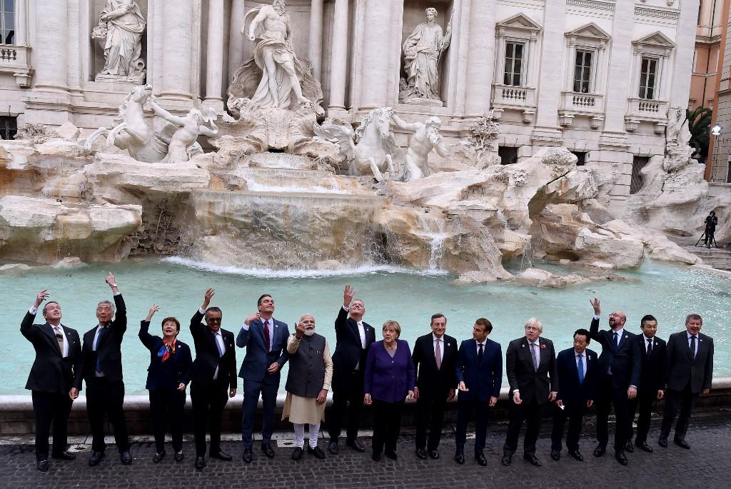 Čelnici grupe G20 u Rimu - Avaz