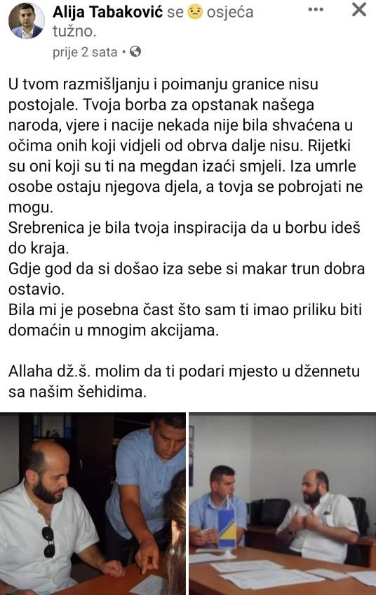 Status Tabakovića - Avaz