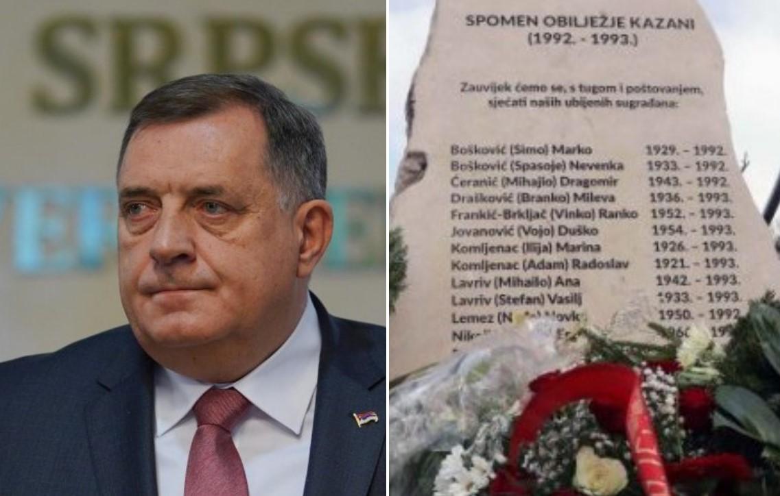 Dodik: Kako su zločinci dobili nacionalnu pripadnost na Vijećnici, a žrtve na Kazanima nisu