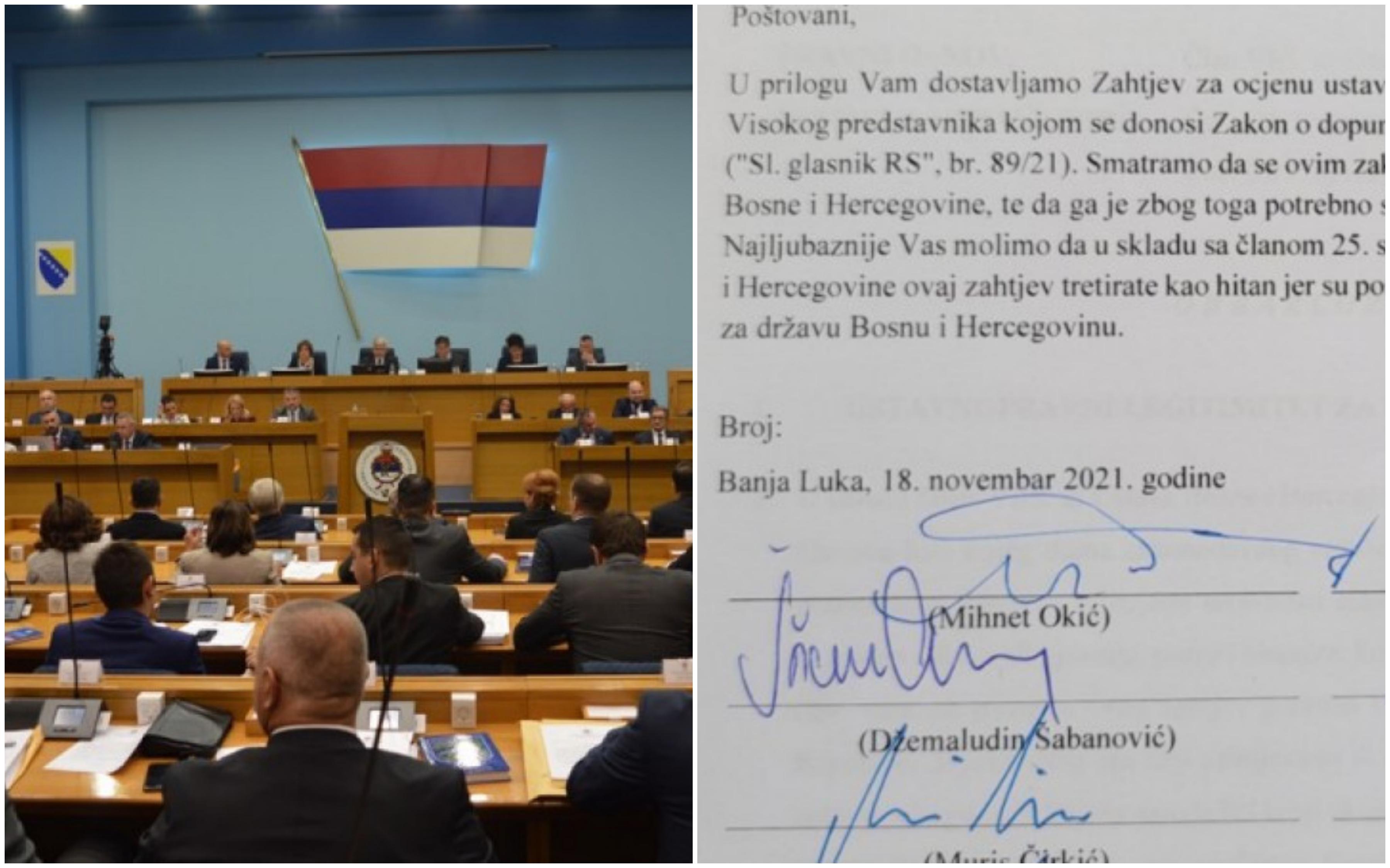 Klub Bošnjaka u Vijeću naroda RS podnio apelaciju Ustavnom sudu BiH
