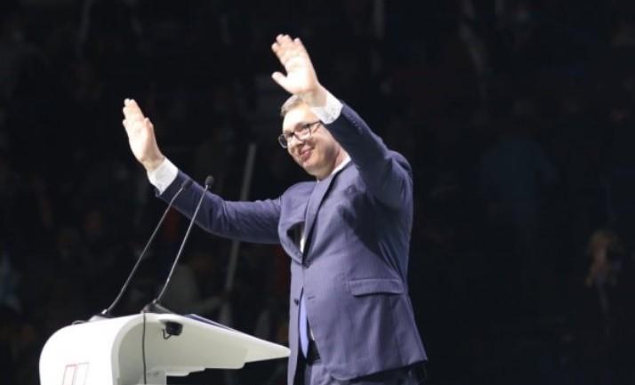 Vučić na svečanoj akademiji SNS-a: Pokazali smo kako izgleda pristojna Srbija