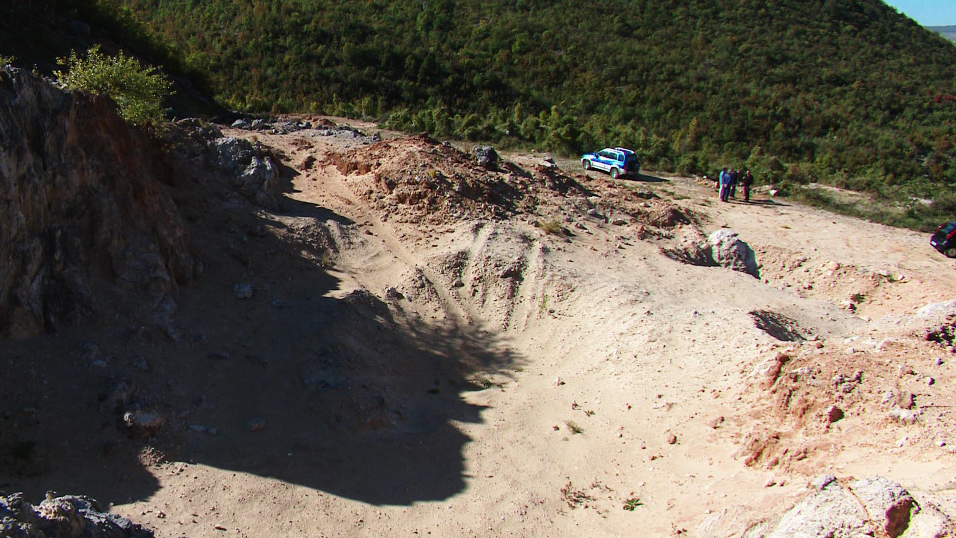 Lokalitet budućeg  kamenoloma: Veći dio u miniranom području - Avaz