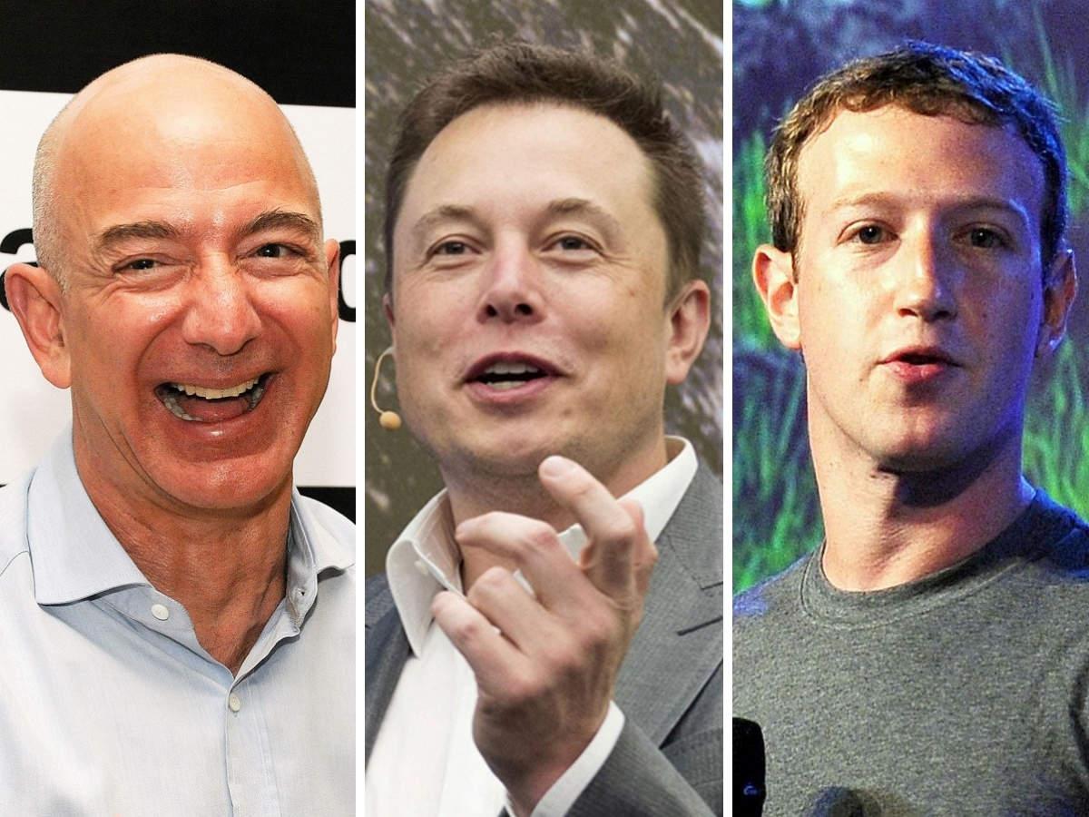 Džef Bezos, Elon Mask i Mark Zukerberg - Avaz