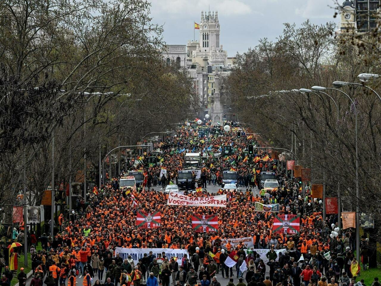 Protesti u Madridu - Avaz