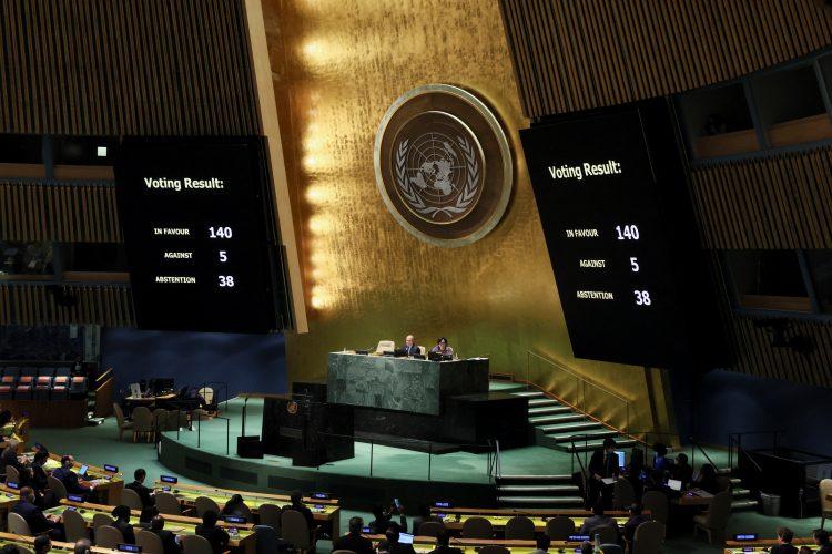 Ujedinjeni narodi usvojili rezoluciju o pomoći Ukrajini, za rezoluciju glasala i BiH