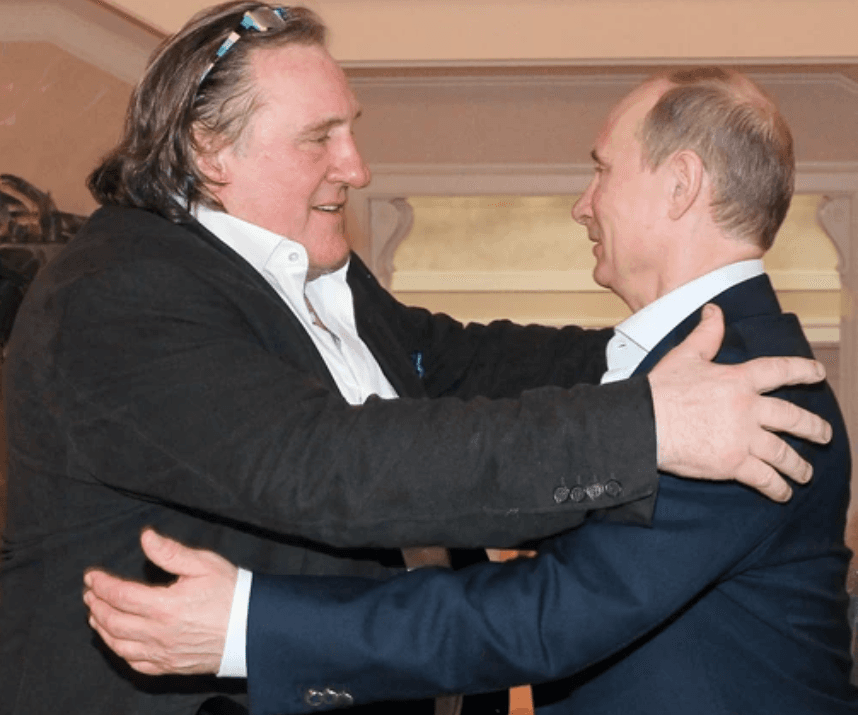 Depardje i Putin u Sočiju 2013. - Avaz