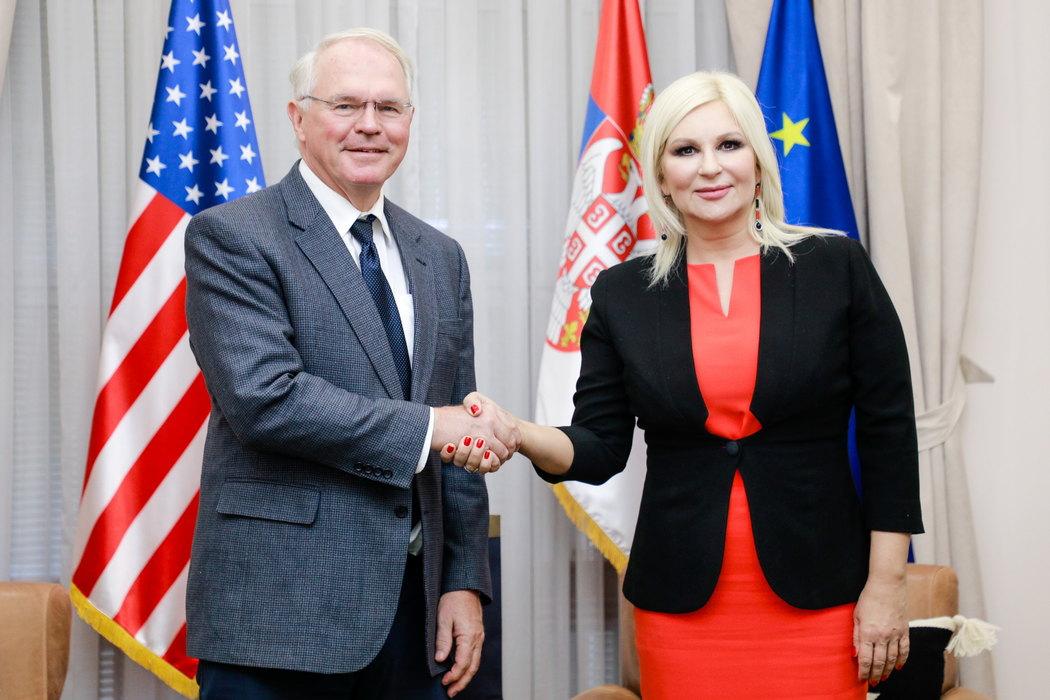 Ministrica energetike Srbije i ambasador SAD u Srbiji: Strateško partnerstvo bi olakšalo zajedničke projekte