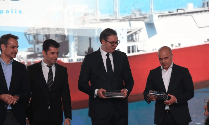 Vučić u Grčkoj na izgradnji terminala za tečni prirodni plin: Hvala EU, projekat važan za Balkan
