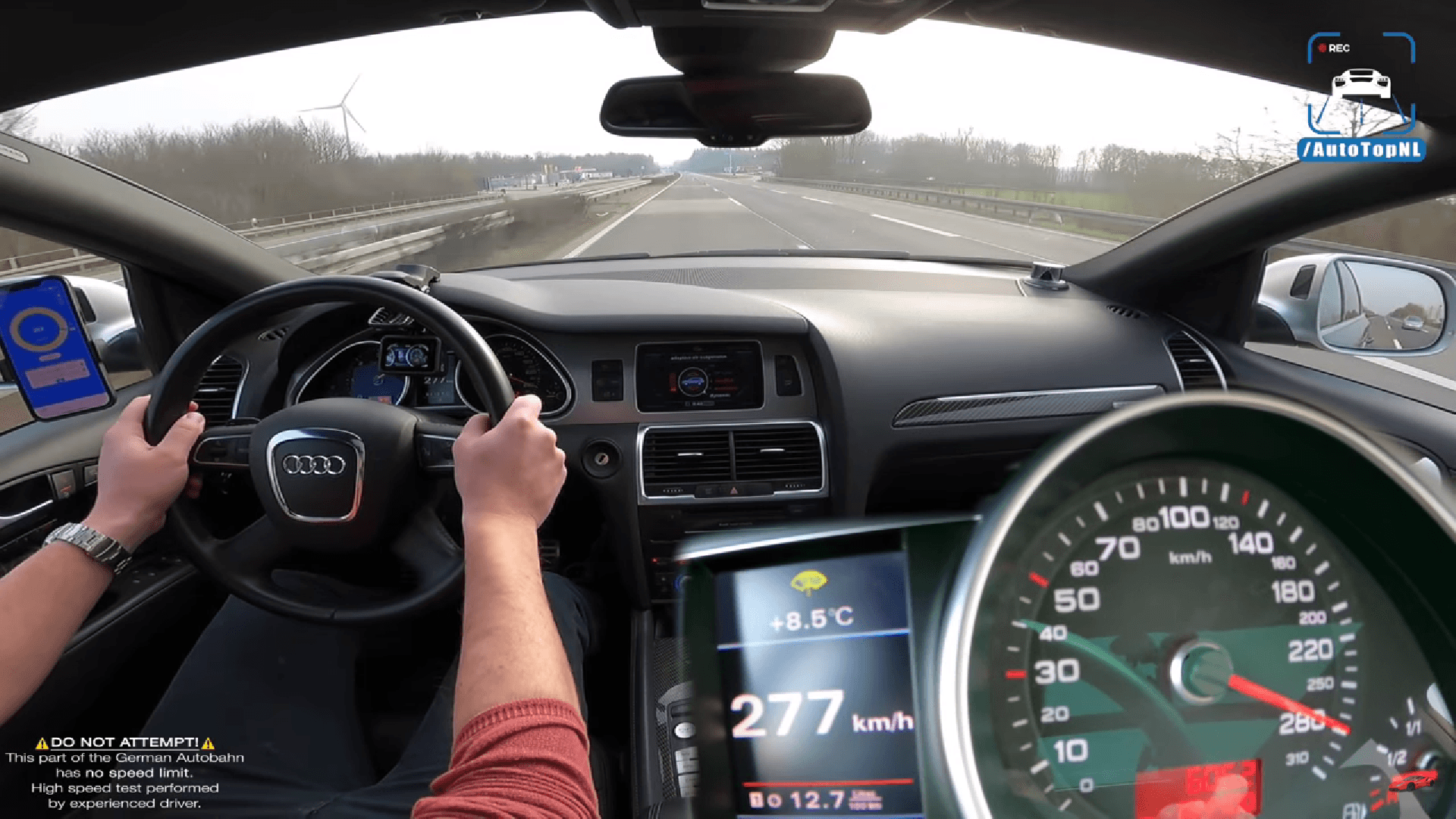 Video / Audi Q7 V12 TDI demonstrirao moć dizela na autobanu