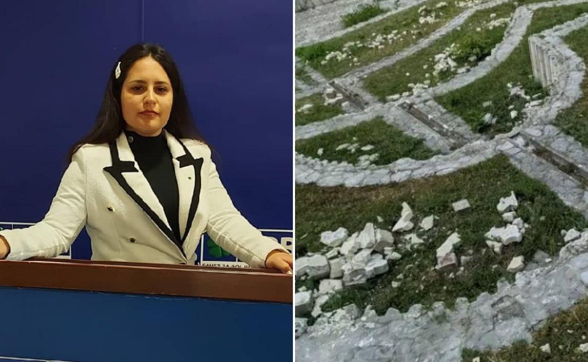 SBB oštro osuđuje skrnavljenje Nacionalnog spomenika BiH, mostarskog Partizanskog groblja