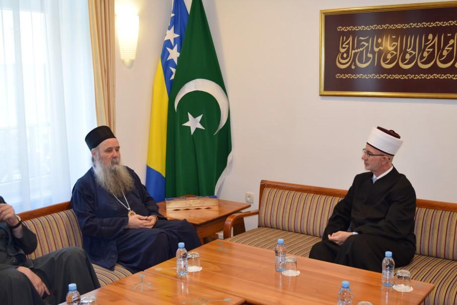Muftija Fazlović sastao se sa episkopom Fotijem