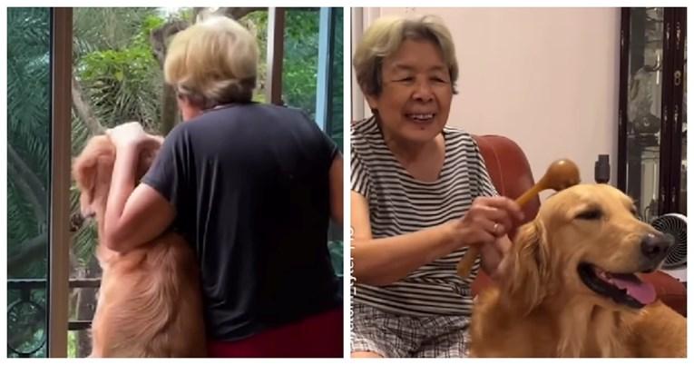Video u kojem se vlasnica i njezin pas maze i grle oduševio ljude