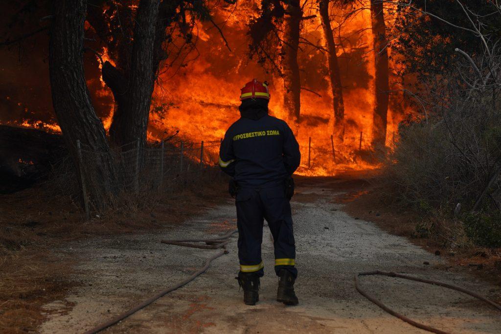 Požar koji je izbio na otoku Lesbos podstakao je vlasti da pozovu na evakuaciju odmarališta Vatera - Avaz