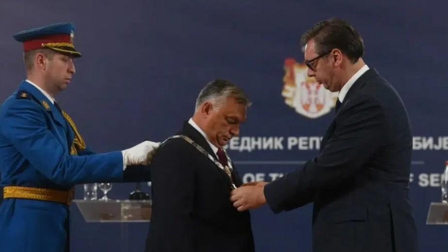 Vučić uručio orden Orbanu: Srbija nije imala većeg prijatelja još od Sibinjanina Janka