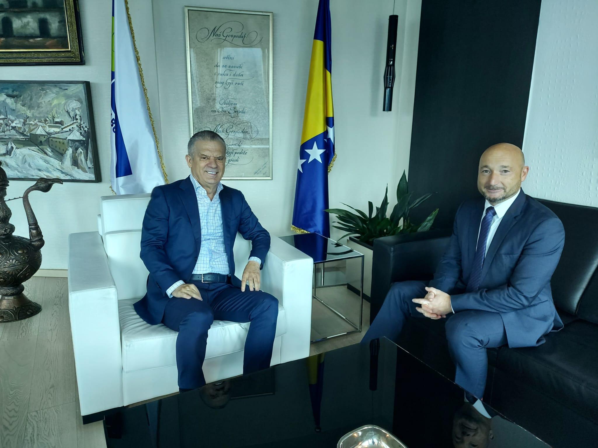Radončić razgovarao s ambasadorom Slovačke u BiH Martinom Kačom